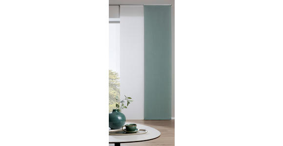FLÄCHENVORHANG in Weiß halbtransparent - Weiß, Design, Textil (60/255cm) - Novel