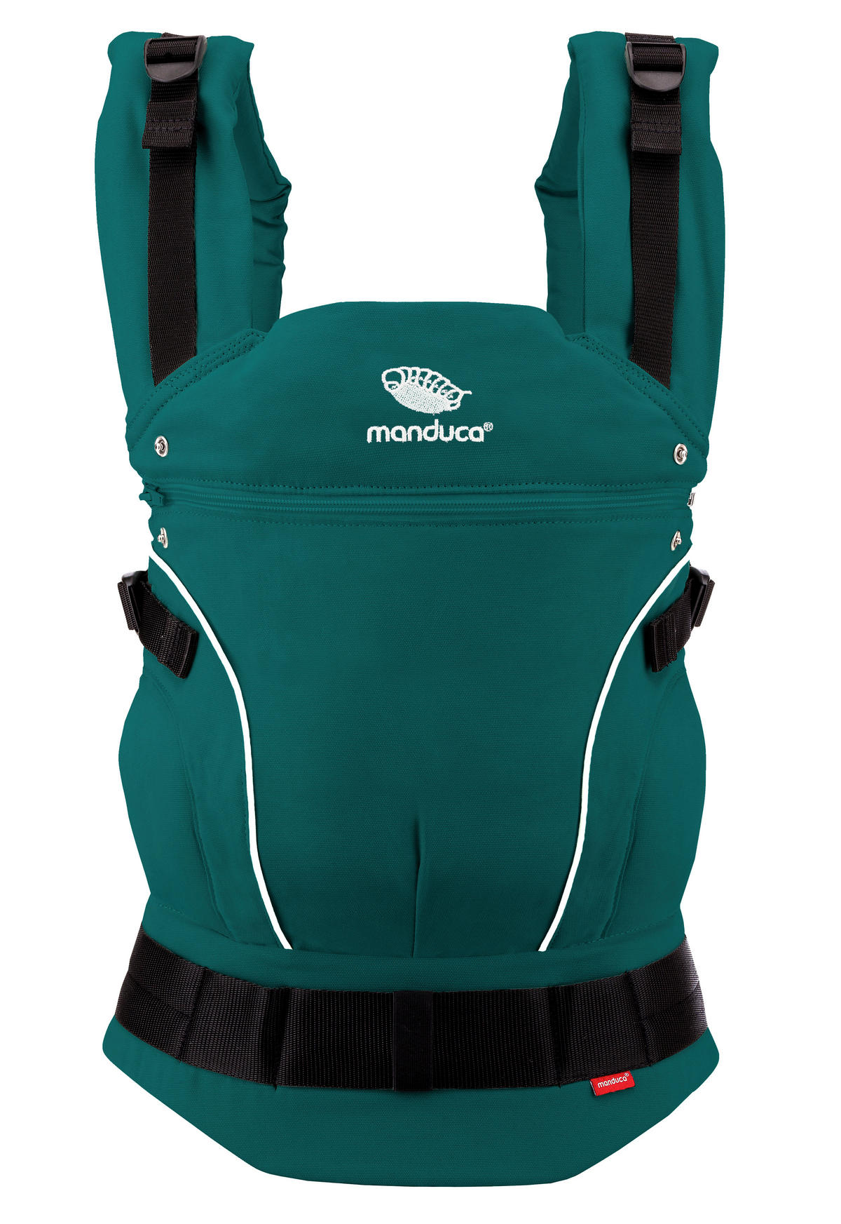 BABYTRAGE Manduca first  - Smaragdgrün, Basics, Textil (One-Sizecm) - Wickelkinder Manduca