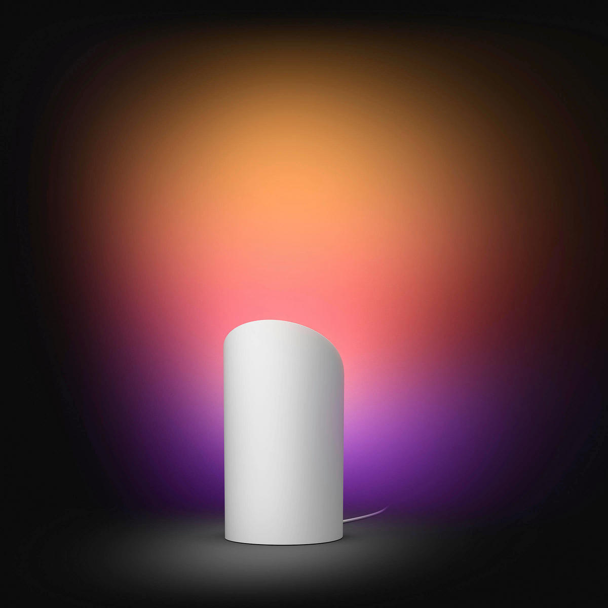 LED-TISCHLEUCHTE - Weiss, Basics, Metall (7,6/15,7/9,1cm) - Philips HUE
