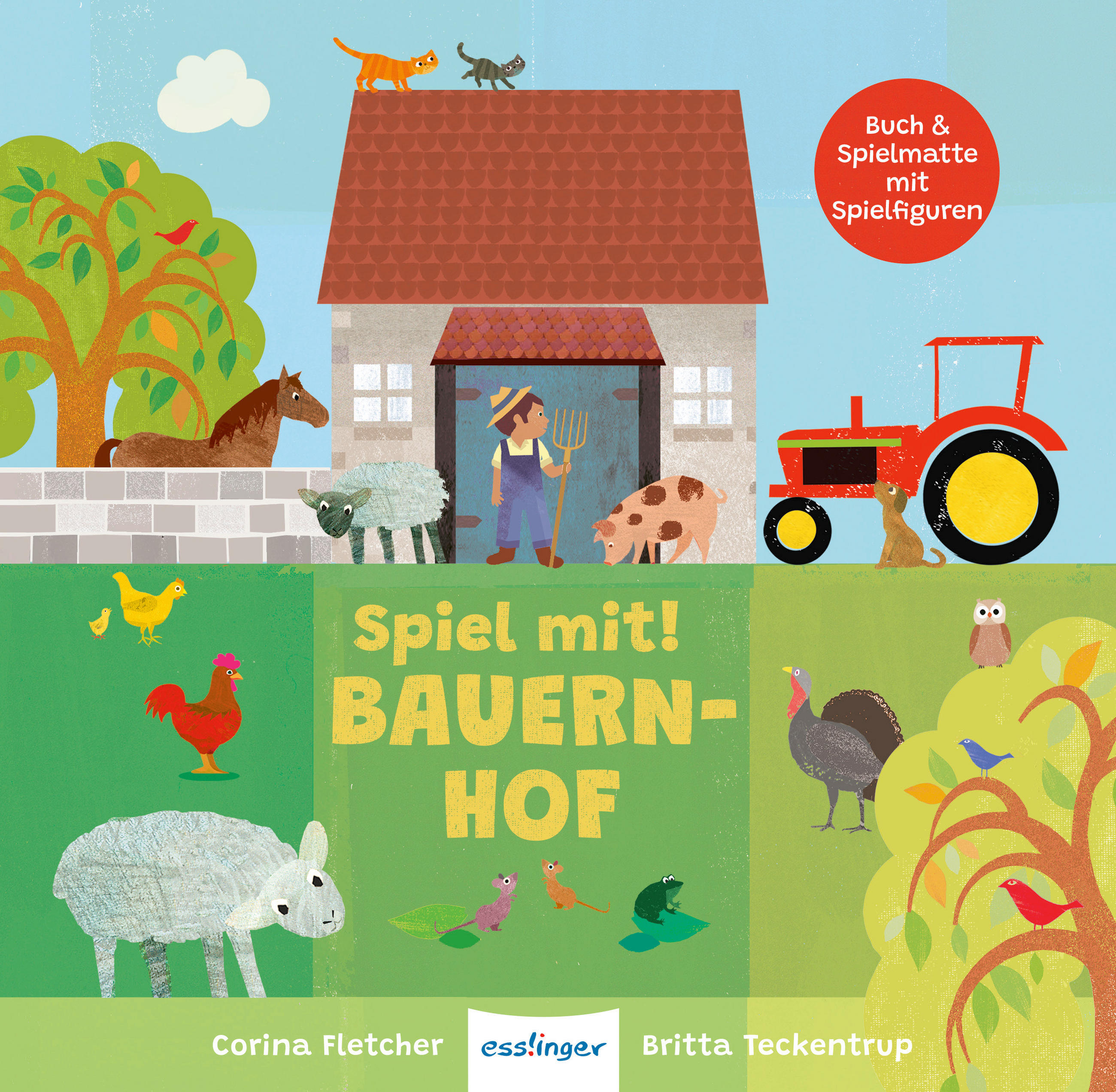 BUCH Spiel mit! Bauernhof  - Multicolor, Basics, Papier (21,2/21,7/4cm) - Carlsen