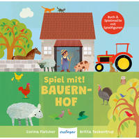 BUCH Spiel mit! Bauernhof  - Multicolor, Basics, Papier (21,2/21,7/4cm) - Carlsen