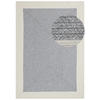 OUTDOORTEPPICH 120/170 cm Braided Creme, Grau  - Creme/Grau, Design, Kunststoff (120/170cm)