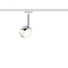 SCHIENENSYSTEM-STRAHLER URail 8/21/8 cm   - Chromfarben/Weiß, Design, Metall (8/21/8cm) - Paulmann