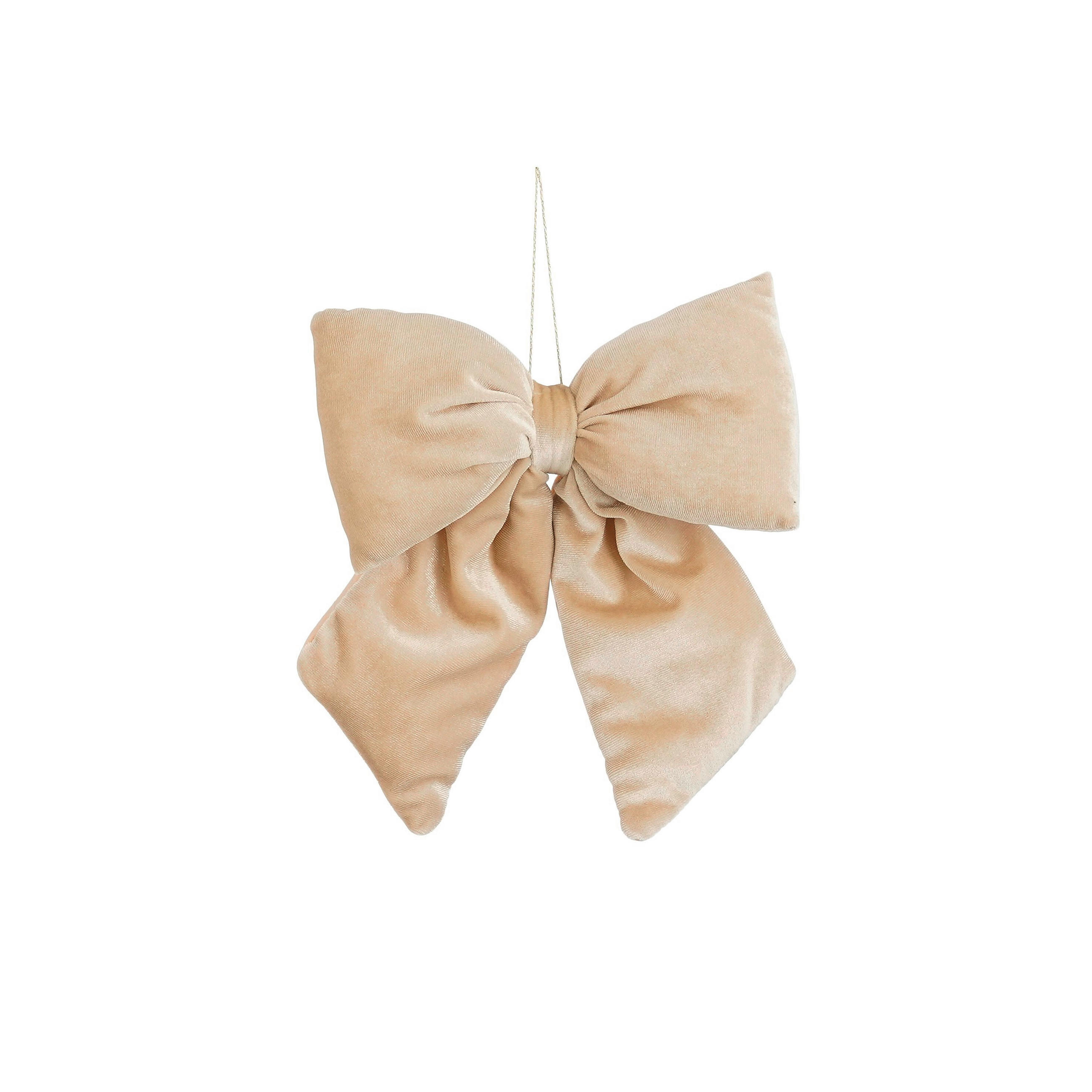 ZÁVĚSNÁ DEKORACE - krémová, Basics, textil (5.0/20.0/23.0cm)
