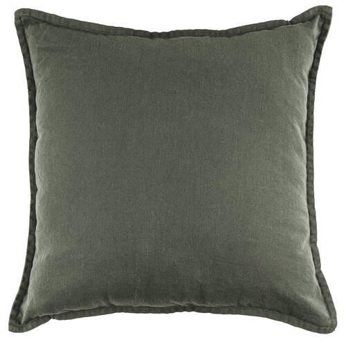 ZIERKISSEN    - Olivgrün, Textil (45/45cm)