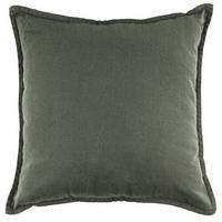 ZIERKISSEN  45/45 cm   - Olivgrün, Textil (45/45cm)