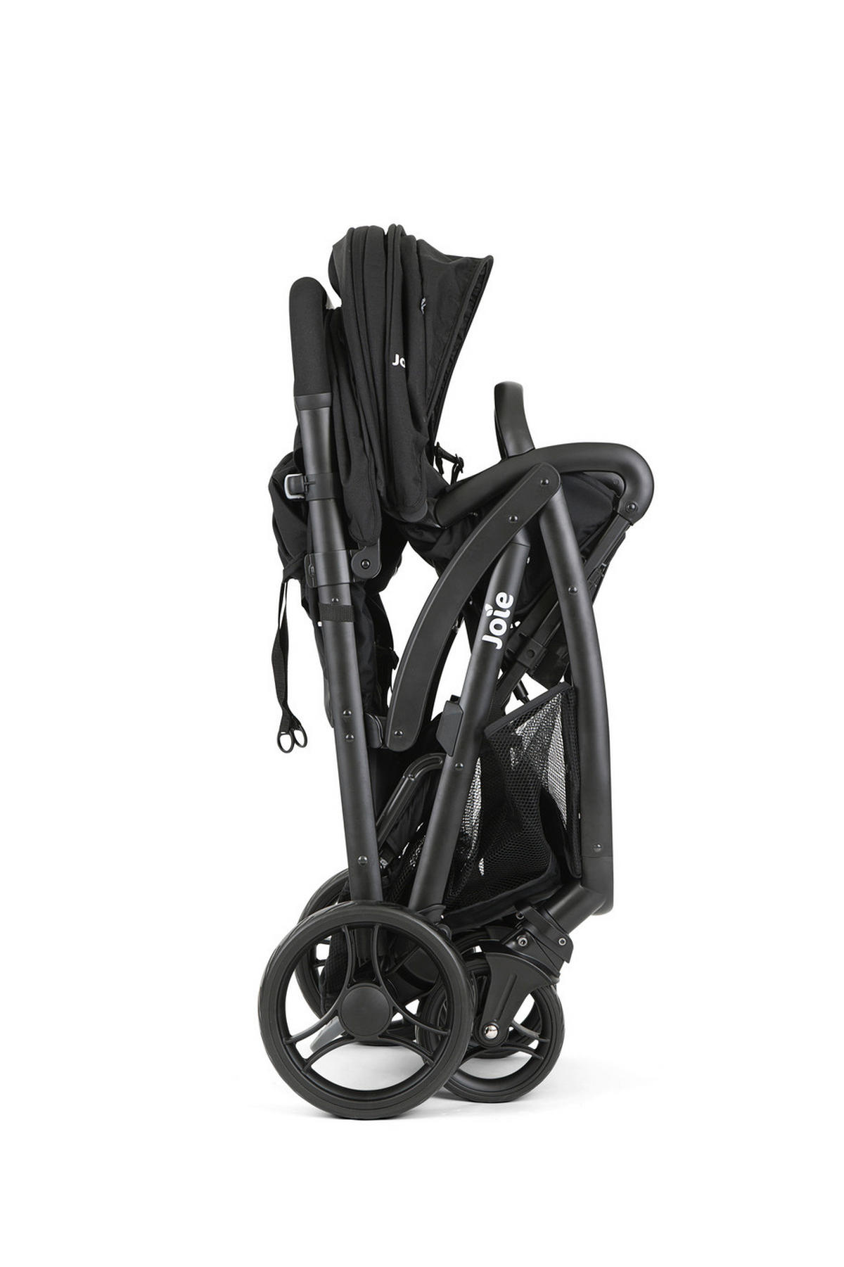 GESCHWISTERWAGEN Evalite Duo  - Schwarz, Basics, Textil/Metall (56/101,5/104cm) - Joie