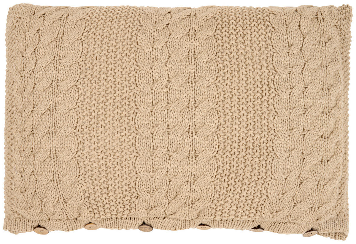 ZIERKISSEN  40/60 cm   - Beige, Trend, Textil (40/60cm) - Esposa