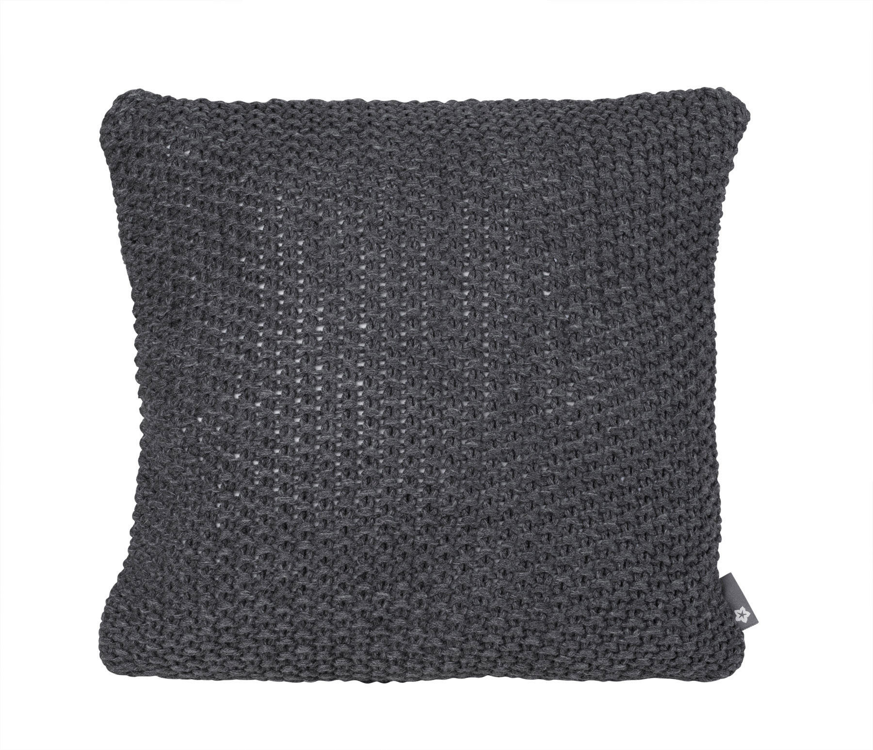 KISSENHÜLLE 40/40 cm  - Anthrazit, Basics, Textil (40/40cm) - Pichler