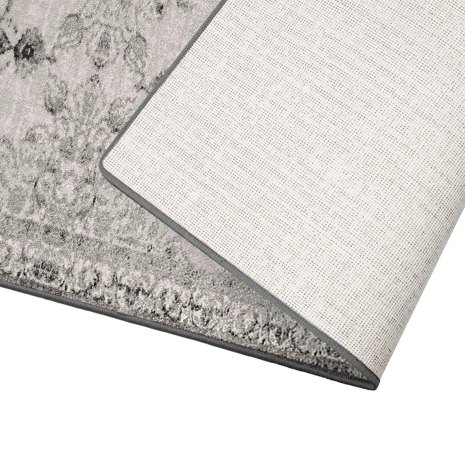FLACHWEBETEPPICH 80/150 cm FD Grau  - Grau, KONVENTIONELL, Kunststoff/Textil (80/150cm)