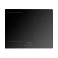 INDUKTIONSKOCHFELD EBKI 7944  - Schwarz, Trend, Glas/Keramik (59/6/52cm) - Bomann