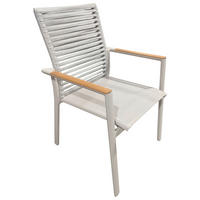 STAPELSESSEL in Metall, Textil Sandfarben  - Sandfarben, Design, Holz/Textil (62/91/65cm) - Zebra 