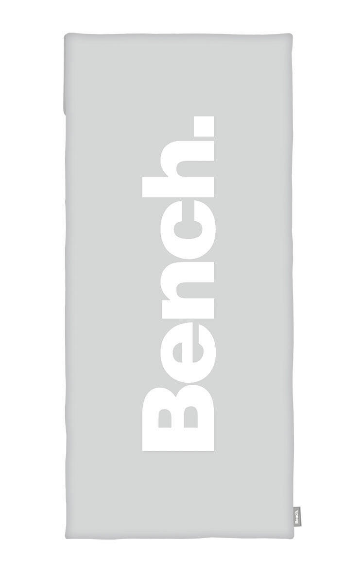 SPORTHANDTUCH Grau, Weiß - Weiß/Grau, KONVENTIONELL, Textil (50/110cm) - Bench