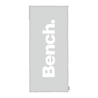 SPORTHANDTUCH 50/110 cm Grau, Weiß  - Weiß/Grau, KONVENTIONELL, Textil (50/110cm) - Bench