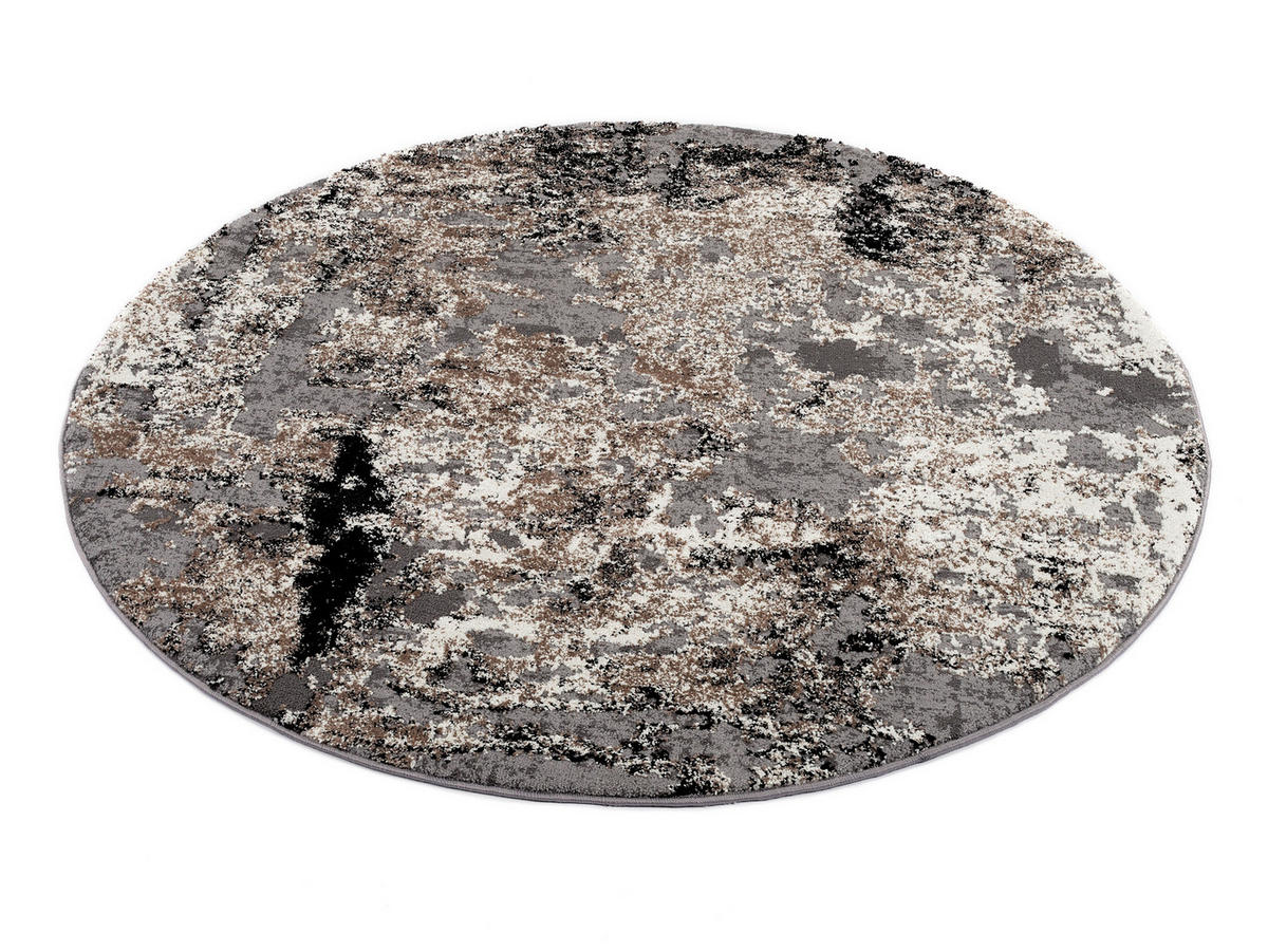 VINTAGE-TEPPICH 120 cm Timeline Quantum Hellgrau  - Hellgrau, Design, Textil (120cm) - Novel