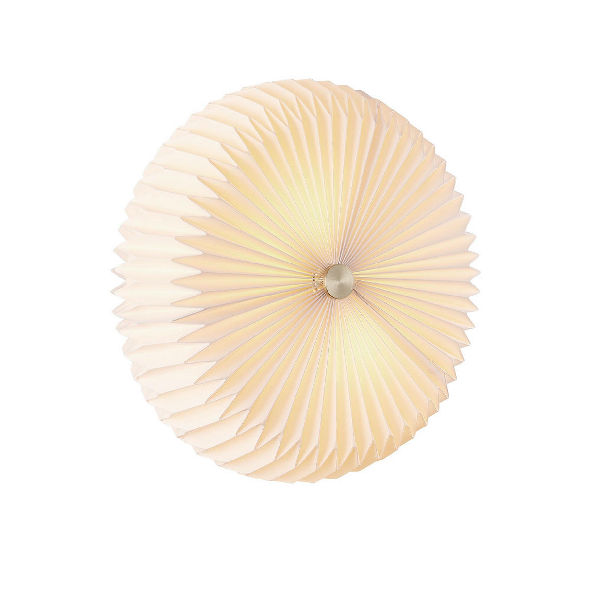 DECKENLEUCHTE 40/21 cm   - Weiß, Natur, Papier (40/21cm) - Nordlux