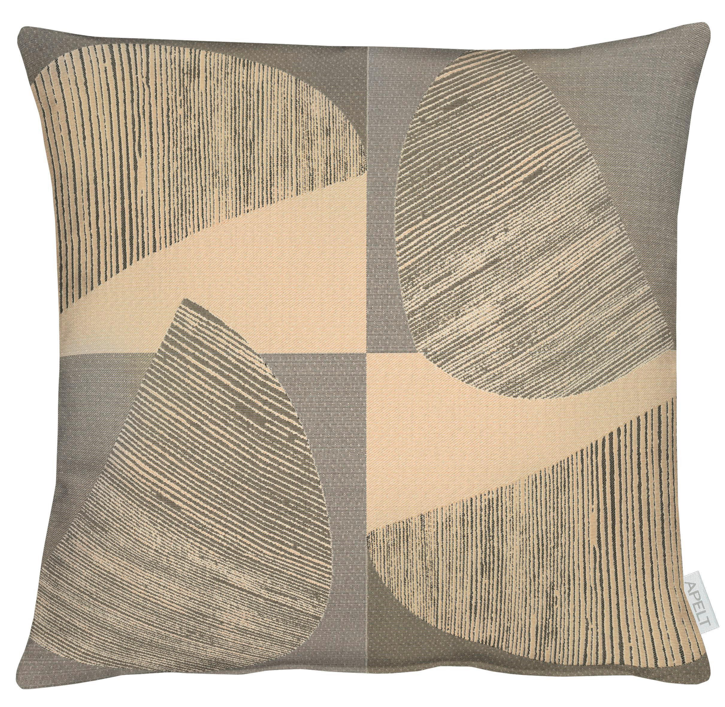KISSENHÜLLE Loft Style 46/46 cm - Taupe, Basics, Textil (46/46cm) - Ambiente