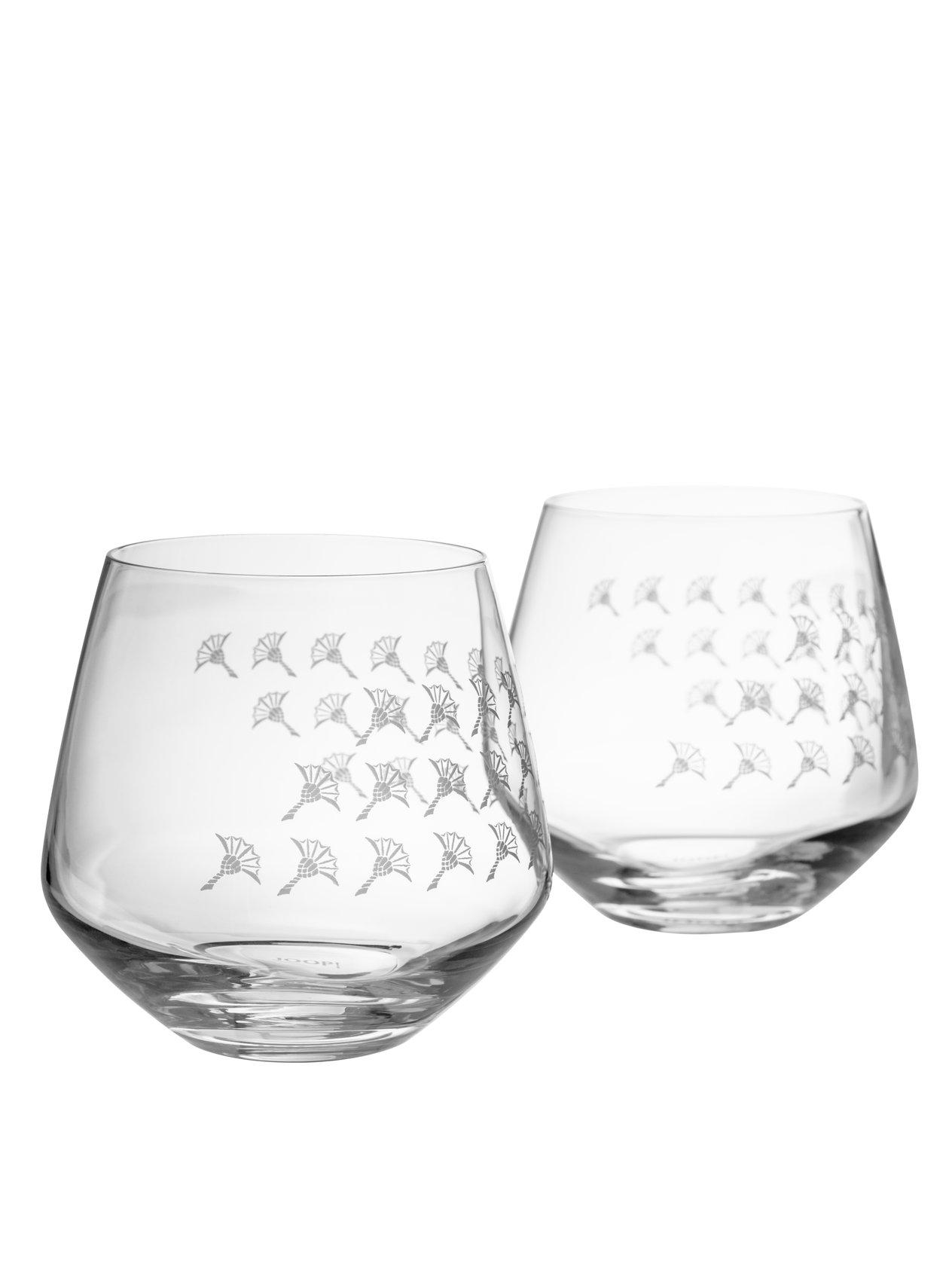 WASSERGLAS 390 ml 2-teilig - Design, Glas (9,5/9,0cm) - Joop!