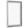 WANDSPIEGEL 55/70/3,3 cm    in rechteckig  - Silberfarben, LIFESTYLE, Glas/Holz (55/70/3,3cm) - Carryhome