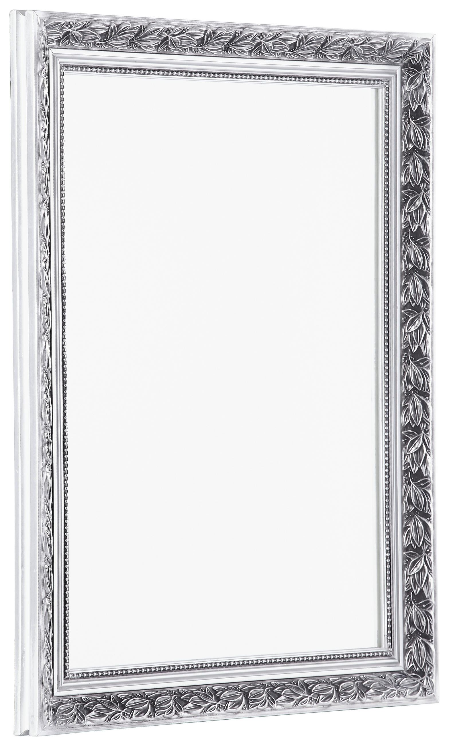OGLEDALO ZIDNO  55/70/3,3 cm     - srebrne boje, Lifestyle, staklo/drvo (55/70/3,3cm) - Carryhome