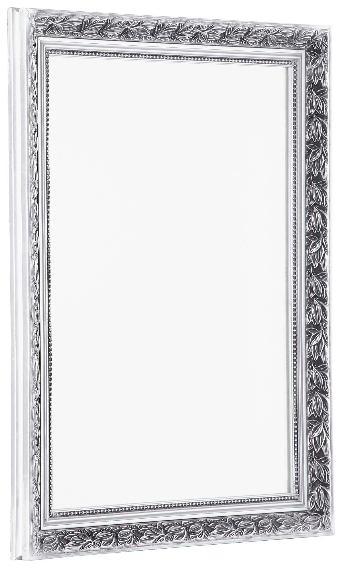 OGLEDALO ZIDNO  55/70/3,3 cm     - srebrne boje, Lifestyle, staklo/drvo (55/70/3,3cm) - Carryhome