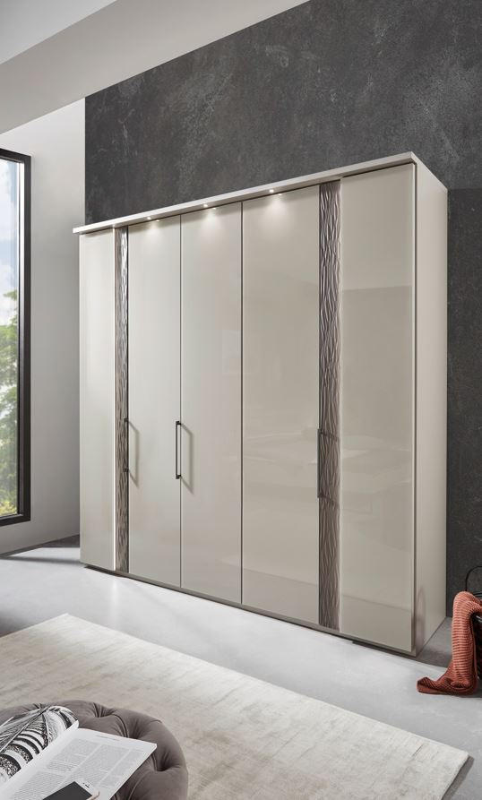 DULAP CU UȘI ROTATIVE  - Modern, sticlă/material pe bază de lemn - Dieter Knoll