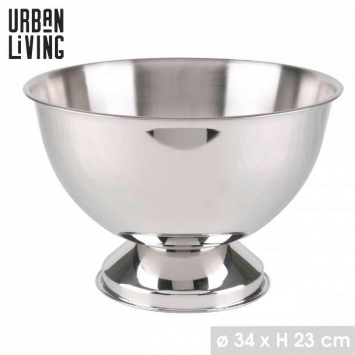 POSUDA ZA HLAĐENJE BOCA    - srebrne boje, Basics, metal (34/24cm)