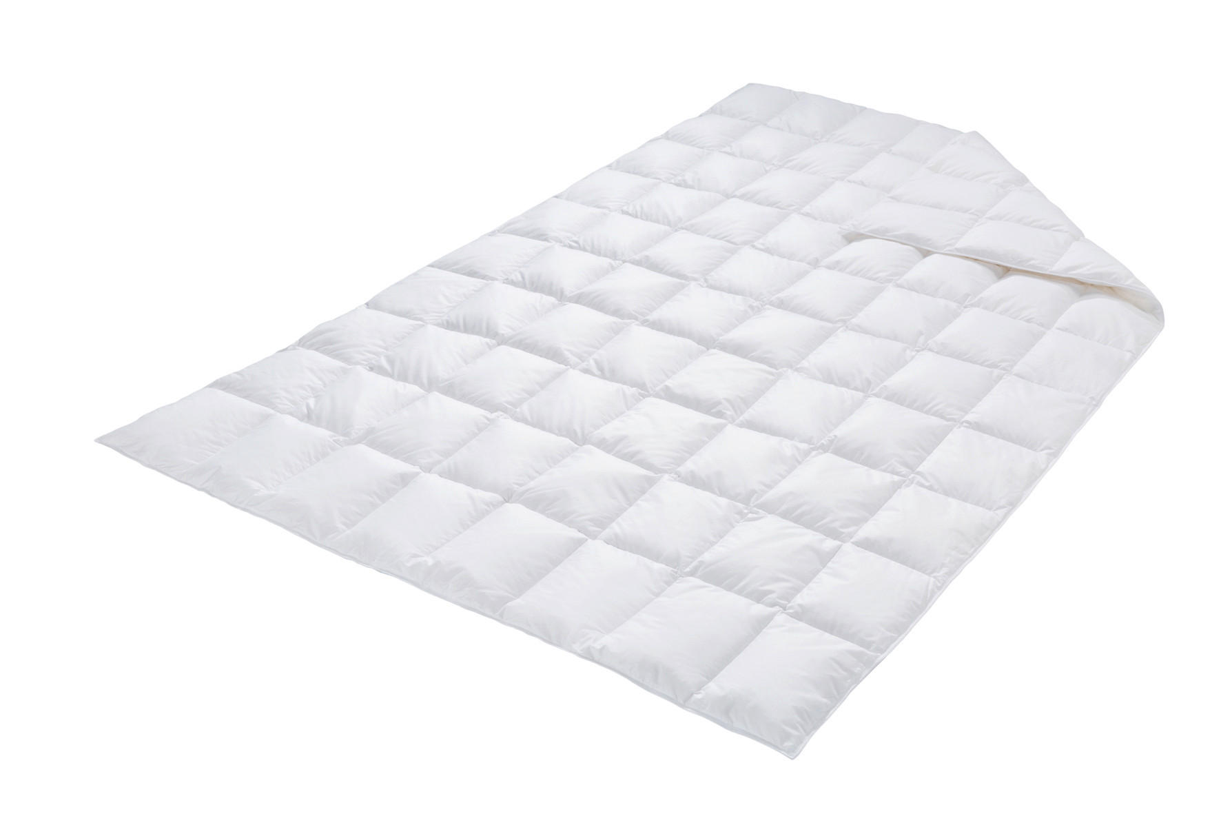DAUNENDECKE  140/200 cm 10 % Federn 90 % Daunen  - Weiß, Basics, Textil (140/200cm)