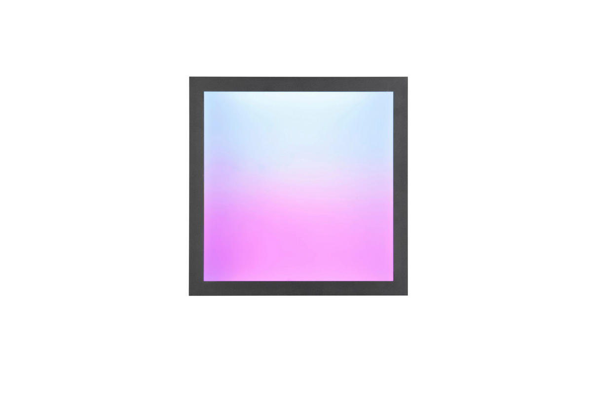 LED-DECKENLEUCHTE     - Schwarz, Konventionell, Metall (29,5cm)