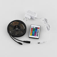 LED PÁSKA, 300 cm - černá, Basics, plast (300cm)