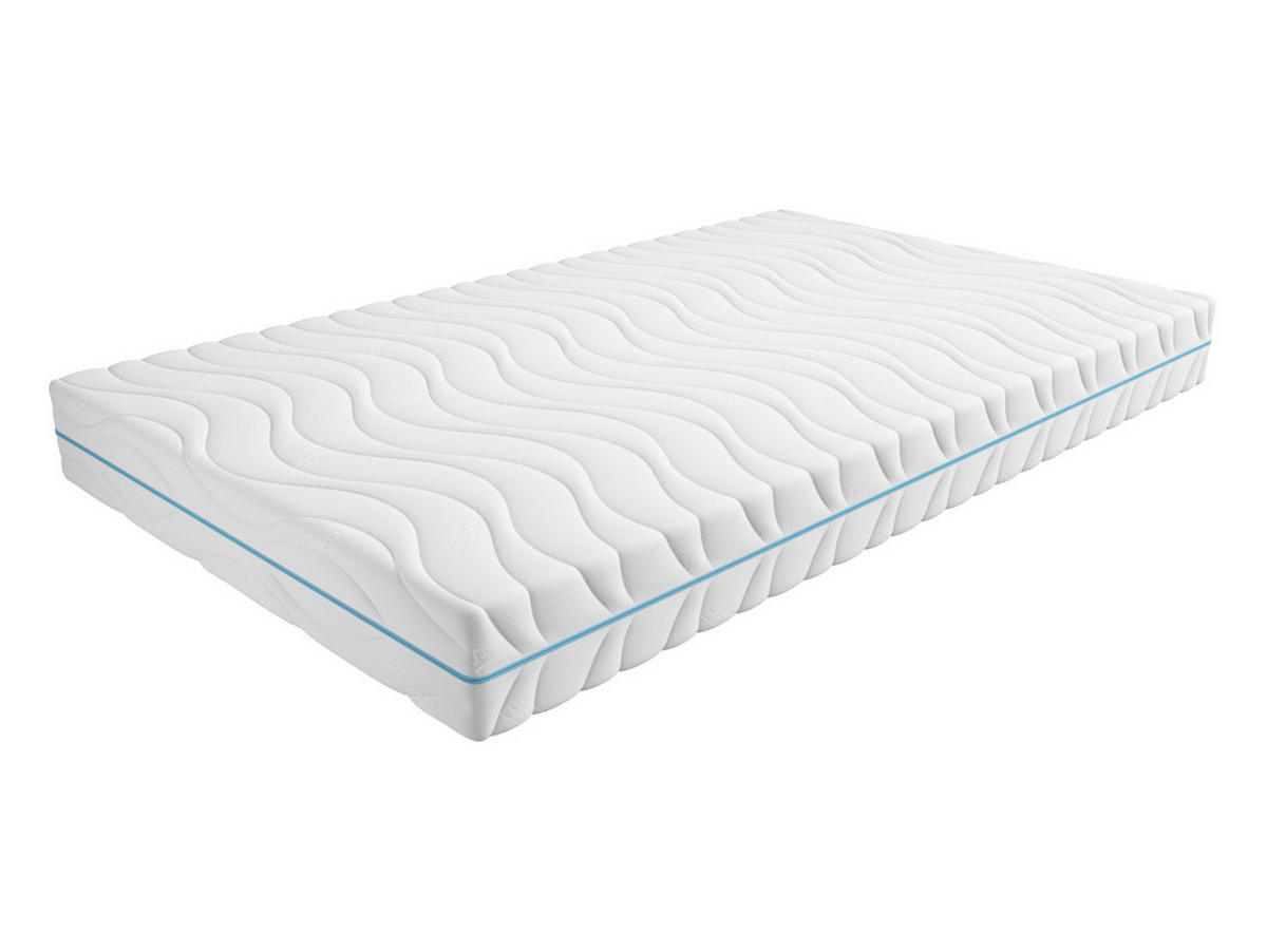 KOMFORTSCHAUMMATRATZE 140/200 cm H4 = sehr fest  - Konventionell, Textil (140/200cm) - Sleeptex