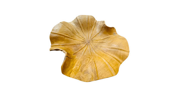 DEKOSCHALE - Teakfarben, Natur, Holz (40cm) - Ambia Home
