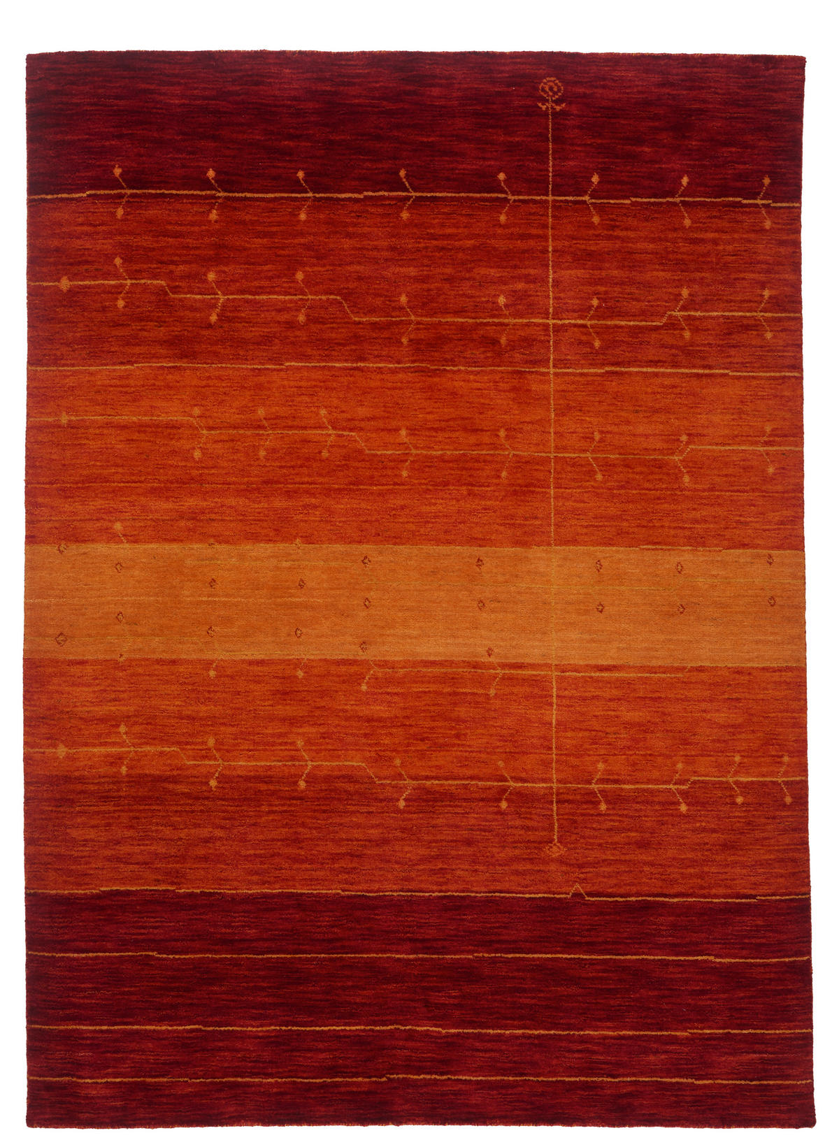 ORIENTALISK MATTA 120/180 cm Xanadu  - terrakotta, Klassisk, textil (120/180cm) - Cazaris