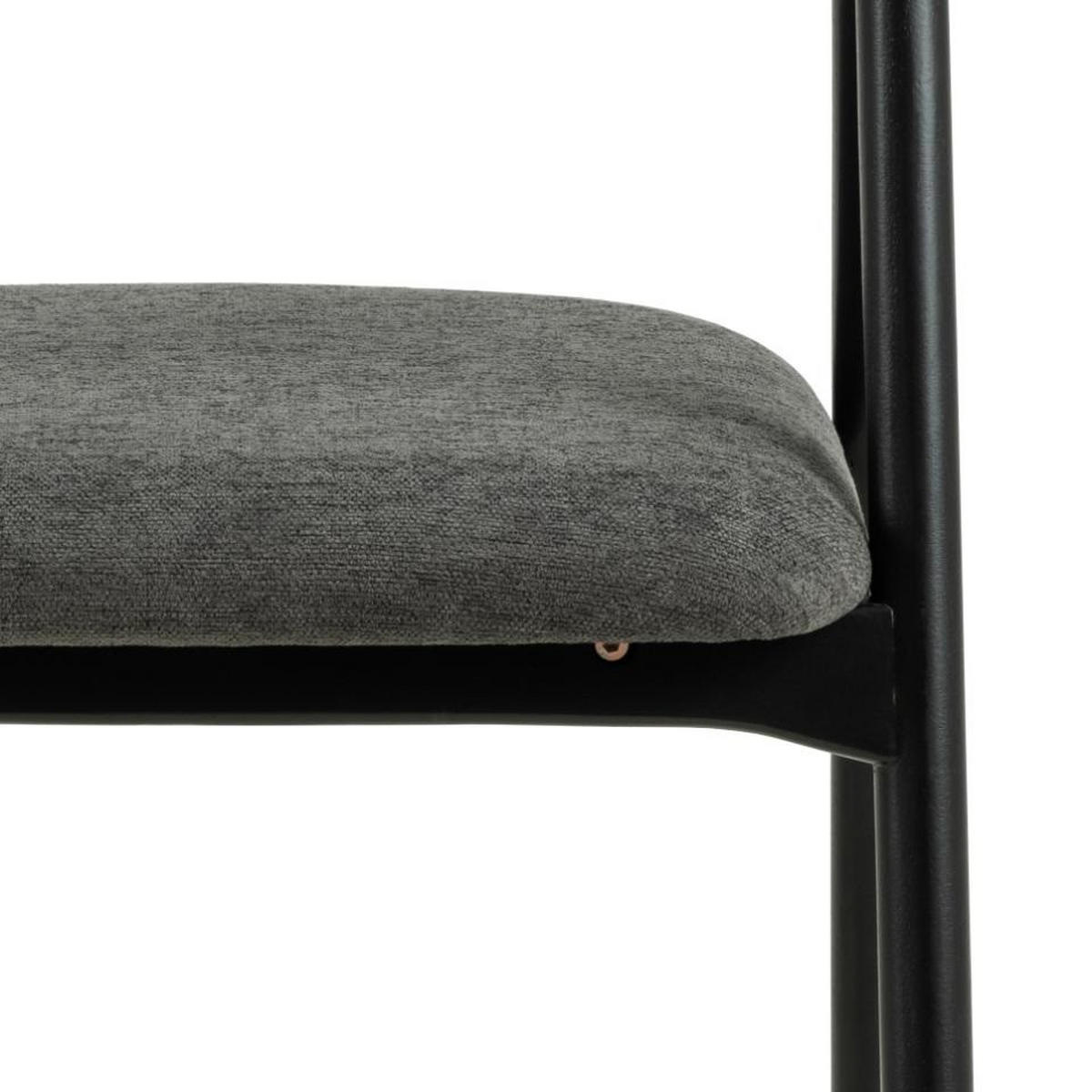 ŽIDLE S PODRUČKAMI, plochá tkanina, černá, tmavě šedá - černá/tmavě šedá, Moderní, dřevo/textil (56/75,5/54cm) - MID.YOU