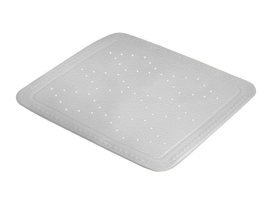 DUSCHEINLAGE Kunststoff  - Grau, Basics, Kunststoff (55/55cm) - Kleine Wolke
