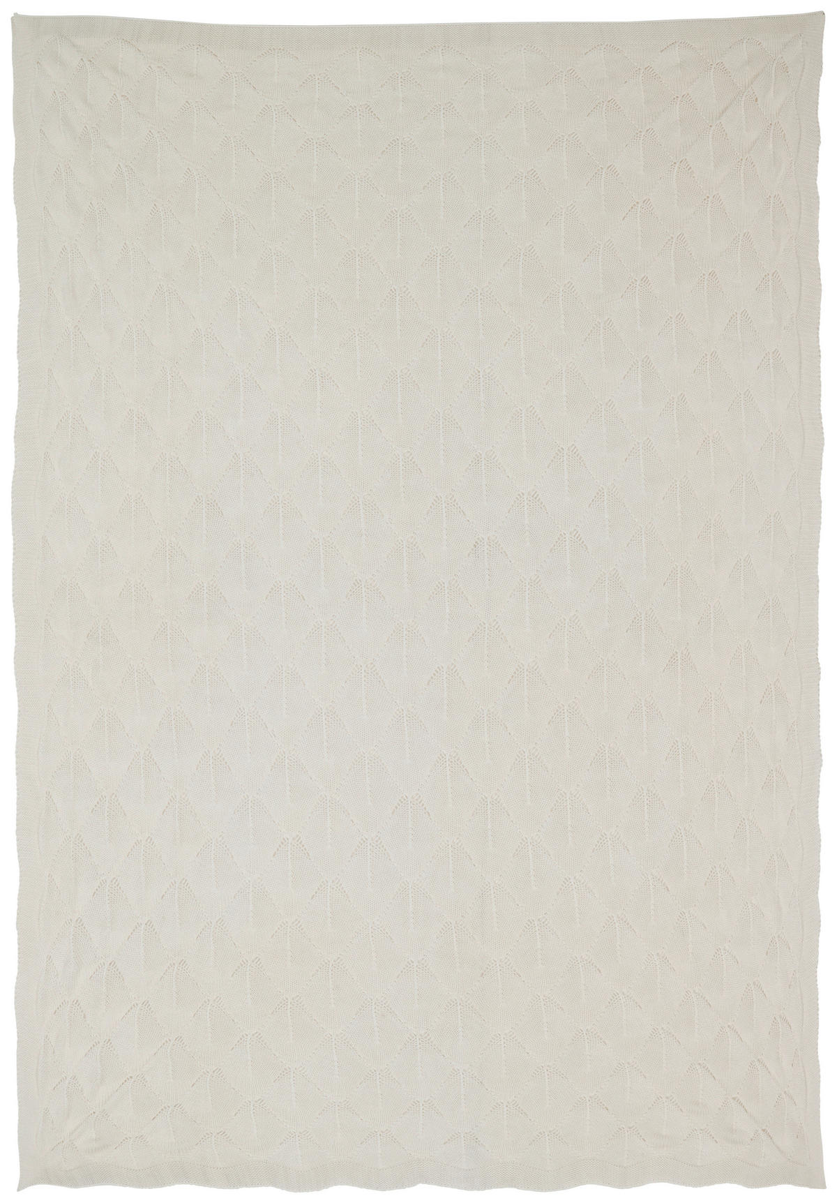 SCHMUSEDECKE  80/100 cm  - Ecru, Natur, Textil (80/100cm) - Avelia