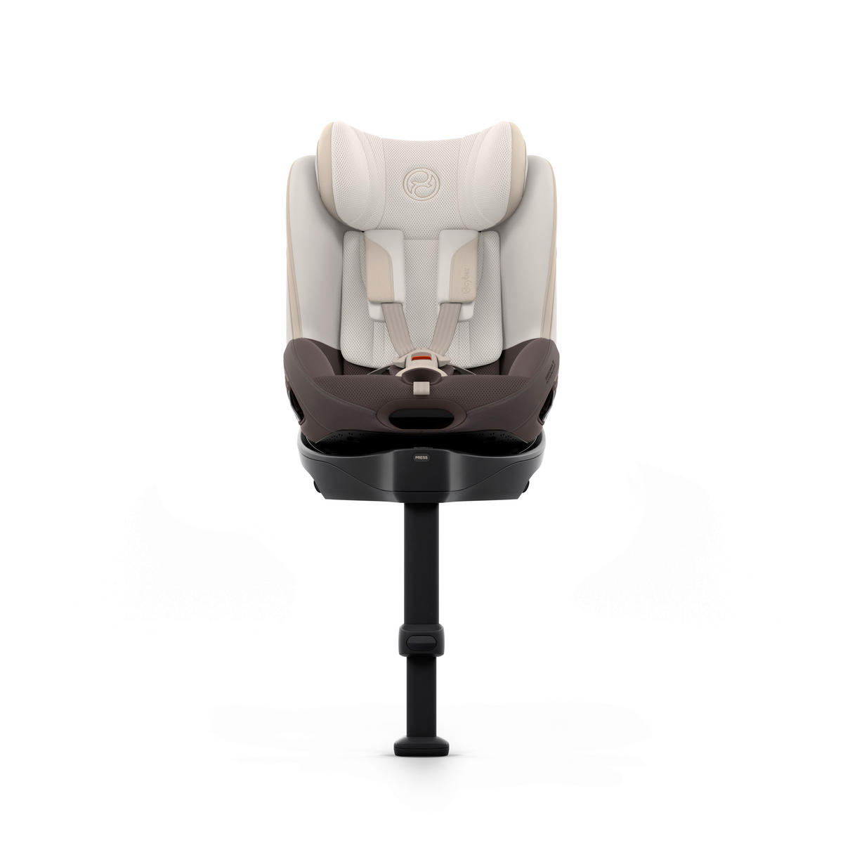 REBOARDER-KINDERSITZ Sirona S Style Amber Brown  - Hellbraun, Basics, Kunststoff/Textil (53/45,5/49,5cm) - cybex PLATINUM