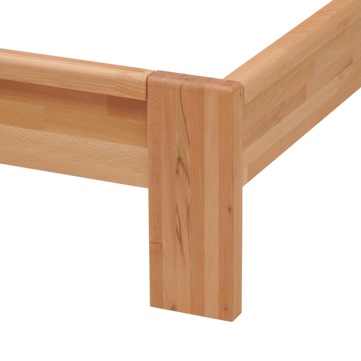 ÁGY 90/200 cm  geszt bükk  - geszt bükk, Modern, fa (90/200cm) - MID.YOU