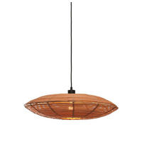 HÄNGELEUCHTE GOOD&MOJO 55/55/14 cm   - Naturfarben, Trend, Holz (55/55/14cm) - Good & Mojo