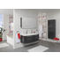 BADEZIMMER - Anthrazit/Weiß, Design, Holzwerkstoff (140cm) - Novel BADEZIMMER - Anthrazit/Weiß, Design, Holzwerkstoff (140cm) - Novel