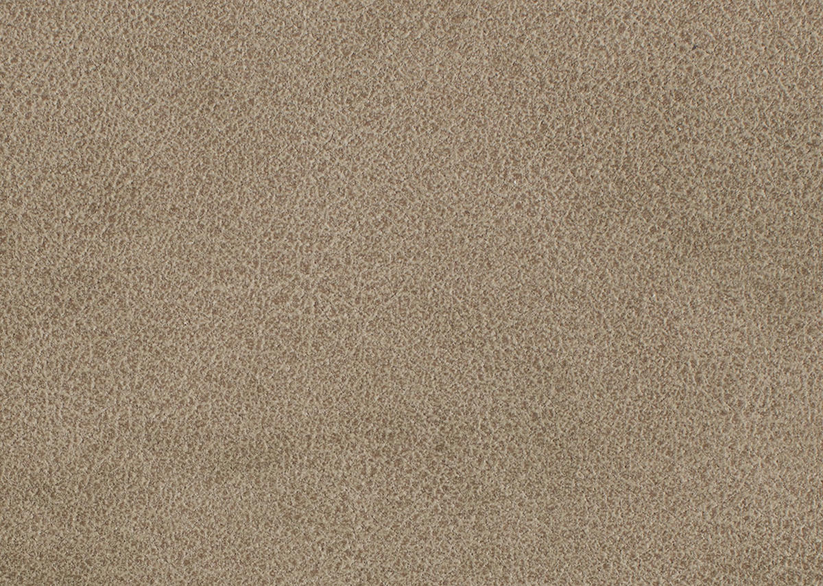 ECKSOFA in Mikrofaser Taupe  - Taupe/Schwarz, Design, Textil/Metall (291/164cm) - Chilliano