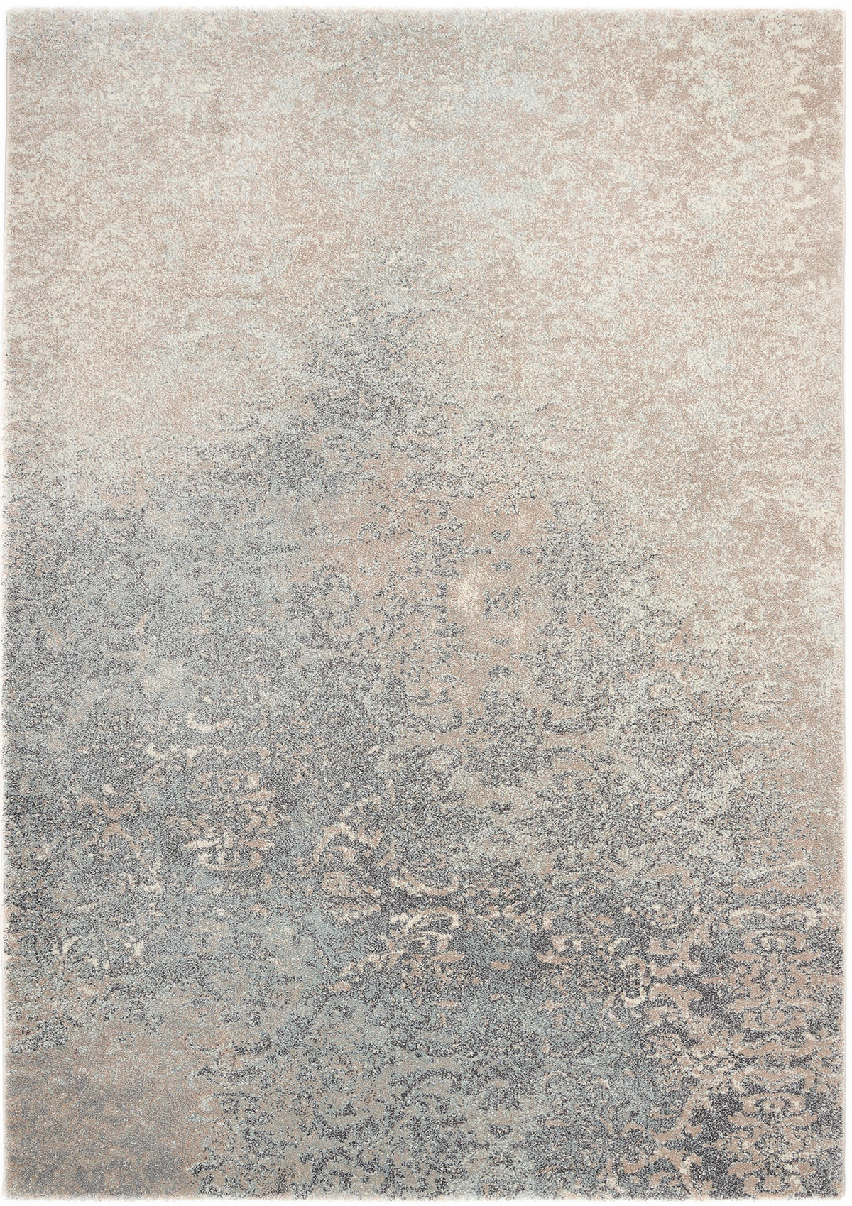 VINTAGE-TEPPICH 140/200 cm Palermo Braun, Türkis  - Türkis/Braun, Basics, Textil (140/200cm) - Novel