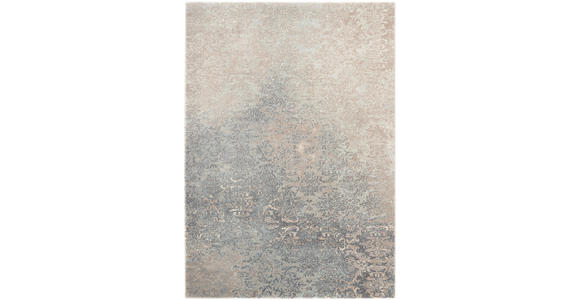 VINTAGE-TEPPICH 160/230 cm Palermo Braun, Türkis  - Türkis/Braun, Basics, Textil (160/230cm) - Novel