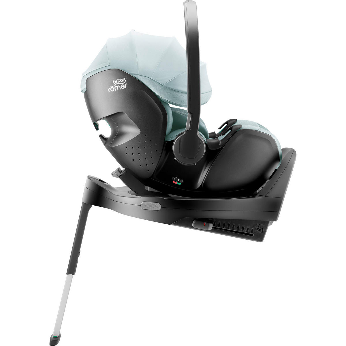 KINDERWAGENSET  Smile 5Z Set  Harbour Blue  - Pastellblau/Grau, Basics, Textil/Metall (57/112/97.7cm) - Britax Römer