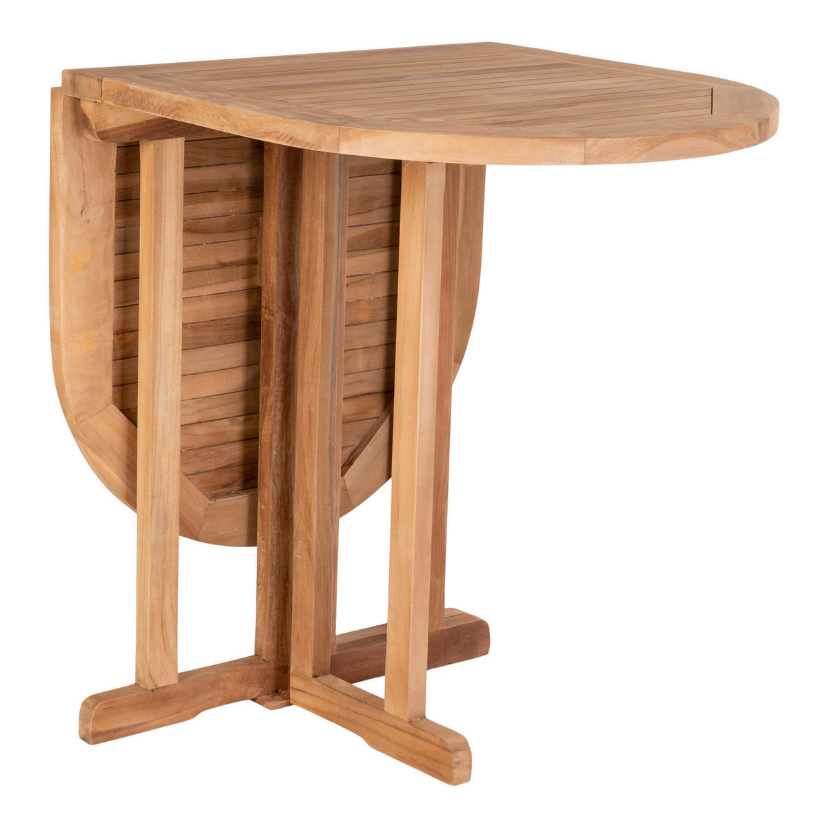 GARTENTISCH Holz oval  - Braun, MODERN, Holz (60/75/120cm) - MID.YOU