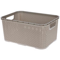 TÁROLÓKOSÁR 32/22/15 cm  - bézs, Basics, műanyag (32/22/15cm) - My Baby Lou