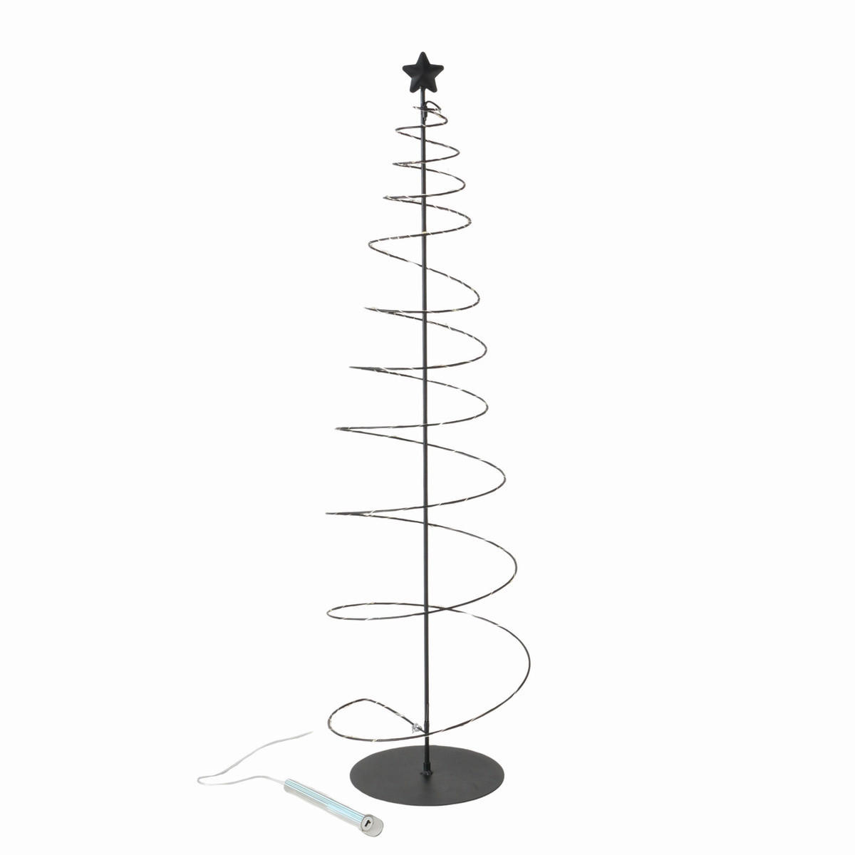 DEKORAČNÝ STROM - čierna, Basics, kov (22/22/81cm)