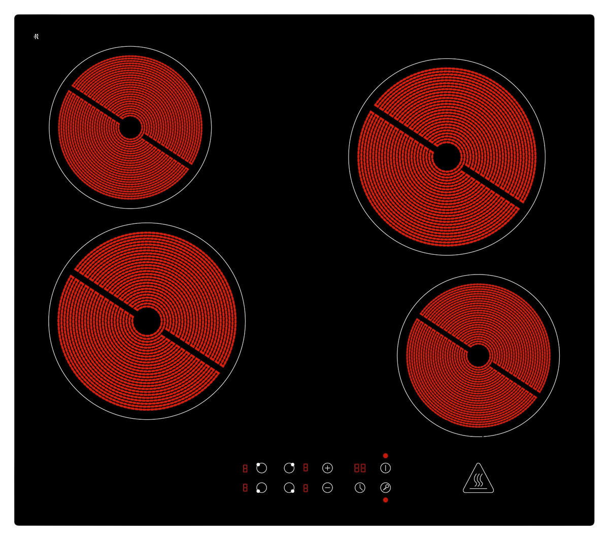 MODULKÖK 370 cm   i vit, ekfärgad  - vit/ekfärgad, Modern, trämaterial (370cm) - Respekta