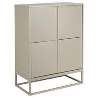 SIDEBOARD  in 80/110/40 cm  - Weiß, Design, Holzwerkstoff/Metall (80/110/40cm) - MID.YOU