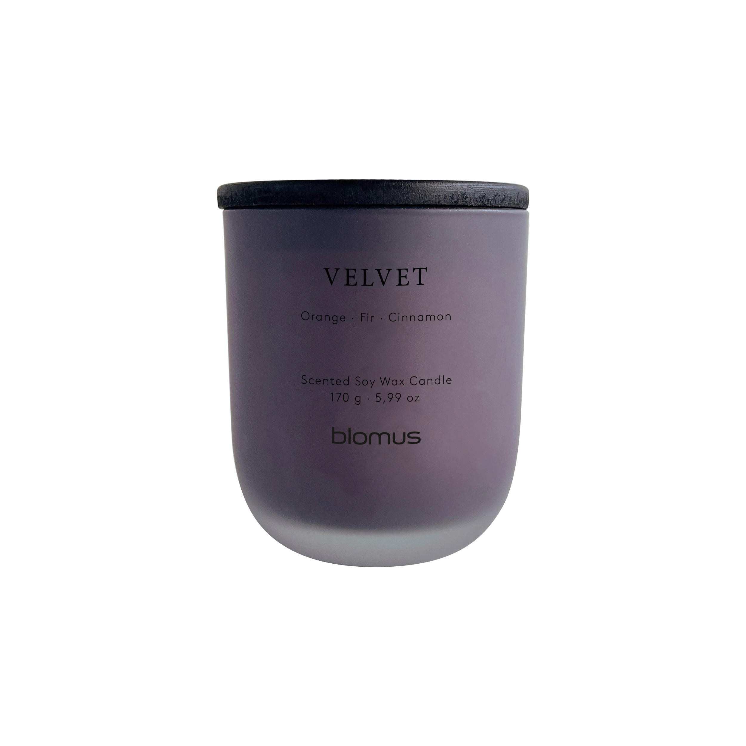 DUFTKERZE TUOKSU  - Violett, Trend, Glas (7,5/9cm) - Blomus